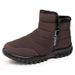 European Warm Series Cotton Shoes Winter New High-top Cold-proof Warm Fleece Lined Thickened Men's Casual Snow Boots_vogvips.com