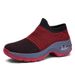New 2022 Plus Size Sports Casual Shake High Elastic Breathable Shoes Trendy Fashion Lightweight Socks_vogvips.com