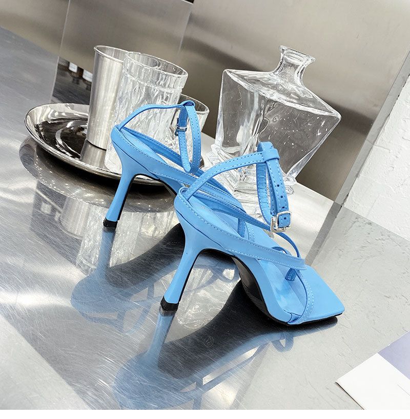 Stylish Square Toe Sandals With High Heels_vogvips.com