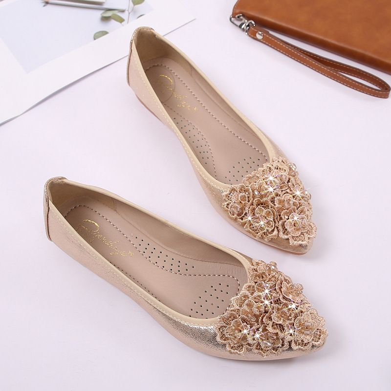 Women's Elegant Ballet Flats – Breathable Mesh Slip-On Shoes With Pointed Toe & Flexible Sole For Casual, Office & Travel (Sizes 31-45, 3 Colors)_vogvips.com