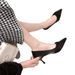 French Style 3cm Low Heel Bridesmaid To Match Dress, Comfortable High Heels For Women, Unique Design, Elegant Socialite_vogvips.com