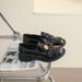 Thick Soled Loafer S Spring And Autumn Retro British Style Small Leather Black Bow Slip On Soft Single_vogvips.com