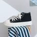 Canvas Female Students, High Cut Thick Soled Big Toe For Women, Korean Version Versatile Casual Original Style Street_vogvips.com