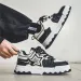 2026 Spring New Men's Chunky Sneakers, Korean Style Fashion Dad Shoes, Big Size 39-45 Sports Casual Shoes_vogvips.com