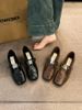 Shallow Mouth Single Shoe Women's Middle Autumn And Winter New Versatile French High Heels Fashion Thick Heel Mary Jane_vogvips.com