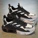 Cross-Border Men's Spring Sports Casual Running Shock Absorption Cushion Height Increasing Youth Versatile Black Warrior_vogvips.com
