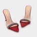 Women's Shoes New Summer Sexy Pointed Toe Rhinestone Stiletto Sandals, Versatile Solid Color Plus Size Women's Shoes_vogvips.com