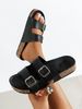 Women's Fashion Slippers Waterproof Non-Slip Thick Sole Wear-Resistant Solid Color One-Time Molded Home Outing Slippers_vogvips.com