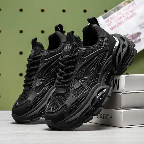 Non-slip Outdoor Sports Men's Shoes Casual Shoes Platform Heightening Dad Shoes Trendy Shoes_vogvips.com
