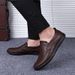 Large Size Casual Leather Shoes Men's Shoes Formal Soft Sole Doudou_vogvips.com