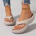 European And American Cross-Border Flip-Flops Women's Summer EVA Outdoor Non-Slip Soft Sole Beach Sandals_vogvips.com