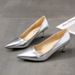European And American Foreign Trade Pointed Toe Stiletto Women S Shiny Leather Fashion Shoes High Heels For Ladies_vogvips.com