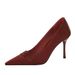 2677-3 European And American Style Fashionable High-heeled Women, Satin Pointed Toe, Shallow Cut, Stiletto Heel,_vogvips.com