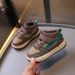New Boys' High Top Basketball Shoes Girls' Baby Velcro Shoes Academy Style Shoes_vogvips.com
