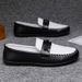SHLIANG New Men Loafers Casual Shoes Handmade Moccasins Men Comfortable Driving Shoes Sneakers Male Designer Footwear Y0351_vogvips.com