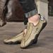 Loafers, Purely Handmade With Soft Soles, Slip-On Casual Leather Shoes, Extra Large Size 47-48_vogvips.com