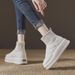 2023 Winter Thickened Northeast Cotton Shoes Network Red Tide Brand Bread Shoes_vogvips.com