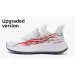 Mens Fashion Red Flame Pattern Sneakers Breathable Mesh Lightweight Sole Casual Running Shoes For Streetwear And Outdoor_vogvips.com