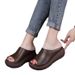 Sandals Women, Size 24, New, Large, Thick Soled, Casual Roman Style, Women's Shoes For Outdoor Wear, Side Trade_vogvips.com