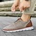 New Foreign Trade Fly-knit Sports For Men, Large Size Casual Shoes, Lightweight Soft-soled Hiking And Running_vogvips.com