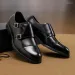 Casual Shoes Luxury Handmade Men Leather British Style Formal Elegant Business Office Dress Loafer Social Wedding Shoe_vogvips.com