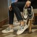 2025 New For Spring And Summer, Breathable Mesh White Sneakers, Ultra-Lightweight Men's Sports Shoes, Soft-Soled Casual_vogvips.com