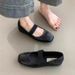 Single Shoes Women's Xiaoxiangfeng Flats Mary Jane Women's Shoes Square Head Ladyshoes Evening Evening Breeze Gentle Shoes_vogvips.com