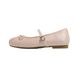 Lancui Gentle French Mary Jane For Women Comfortable Hidden Wedge Bowknot Strap Casual Ballet Style Single Shoes_vogvips.com