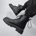 Men's Shoes Martin Boots Men's British Style New Style Boots Side Zipper Work Shoes Leather High Top Boots Autumn And Winter Men's Boots_vogvips.com
