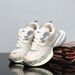 Men's Spring Summer Casual Breathable Chunky Shoes Comfortable Thick Sole Versatile Footwear Fashion Height Increasing B2409_vogvips.com