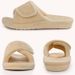 Bebealy New Women Coral Fleece Orthopedic Slippers With Arch Support Velcro Adjustable Open Toe Home Shoes For Plantar Fasciitis_vogvips.com