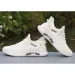 Men's Summer Breathable Mesh Dad Men Sports Leisure Shoes, Slip And Anti Odor Fly Woven White Shoes Male_vogvips.com