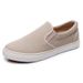 Fashion White Sneakers Men Casual Shoes Slip On Canvas Shoes Men Loafers Comfortable Vulcanized Shoes Mens Trainers Zapatos De Hombre_vogvips.com