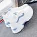 White Candy Dad Shoes For Women Sweet 2022 Autumn New Casual Thick-Soled Fashion Elegant Sneakers_vogvips.com
