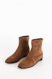 Suede Slimming Martin 2024 Thick Heel Back Zipper Short For Women Winter New Elastic Slim Boots Trendy_vogvips.com
