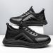 Men's Casual Lace-Up Shoes Comfortable Round Toe Lightweight Breathable Trendy Sports Style_vogvips.com