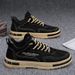 Men's 2025 Spring New Breathable Workwear Men's Trend Versatile Anti Slip Sports Casual Board Labor Protection Shoes_vogvips.com