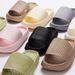 Women's Thick Platform Cloud EVA Soft Sole Pillow Slides Summer Beach Flip Flops Women Non Slip Bathroom Home Slippers_vogvips.com