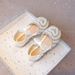 New Love Bow Princess Shoes Girls Shoes Children Baby Leather Shoes Spring And Autumn Comfortable Soft Bottom Rhinestone Shoes_vogvips.com