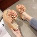 Independent Station Summer New Wedge High Heel Flower Platform One-Strap Foreign Trade Women's Beach Sandals_vogvips.com