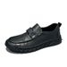 Casual For Men Summer New Genuine Slip-On Men's British Style Soft Sole Loafers Cowhide Wide Feet Small Leather Shoes_vogvips.com
