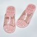 Bathroom Shower Slippers, Non-slip, Summer Home Use, Women's Quick-dry Massage Hollow Shoes, Indoor Couple's Wholesale, Flat And Comfortable_vogvips.com