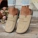 New Clogs Women Fashion Suede Mules Slipper Classic Cork Antislip For Outdoor Slippers With Arch Support_vogvips.com