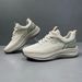 Dad Men 2025 Round Toe Thick Soled Lace Up Sports Running Casual Trendy And Versatile Mesh Travel Fly Woven Shoes_vogvips.com
