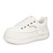 Thick Soled Niche Instagram Fashion Board Shoes For Women, Autumn New Items, Internet Famous White Height_vogvips.com