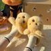 Cute Puppy Women Winter Furry Indoor Couple Home Non-Slip Warm Thick Sole Cotton Slippers For Men_vogvips.com