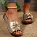 Women's Soft Heels Sandals Summer 2025 Casual Wedges Heeled Shoes Women Elegant Low Platform Slippers Sandalias Mujer_vogvips.com