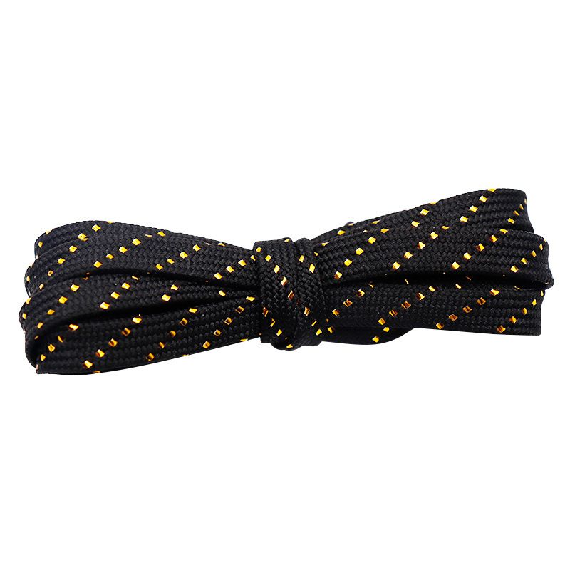 Single Twill Wire Polyester Flat LACES Small White Shoes Casual Board Shoe Rope_vogvips.com