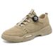 Men's 2025 New Spring Martin Men's Anti Slip, Waterproof, Wear-Resistant Work Shoes Low Top Short Workwear Boots_vogvips.com