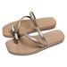 Gaomeilun WOOOHU New Women's Summer Slip-on Sandals, Sparkling And Fashionable, Versatile Beach Sandals_vogvips.com